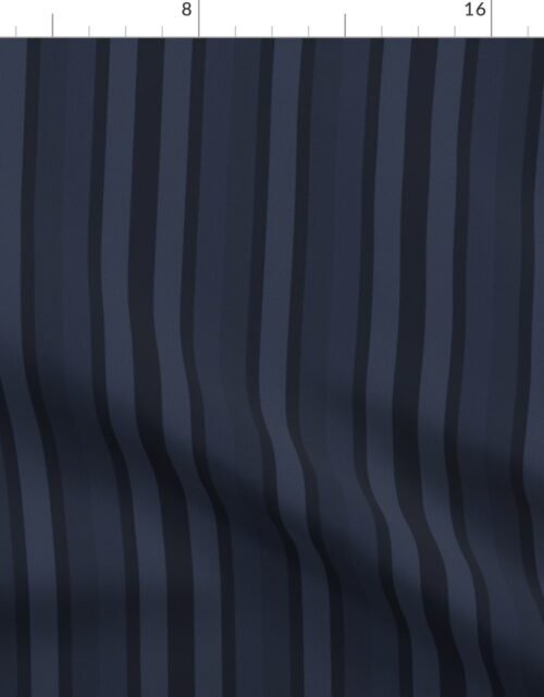 Small Navy Shades Modern Interior Design Stripe Fabric