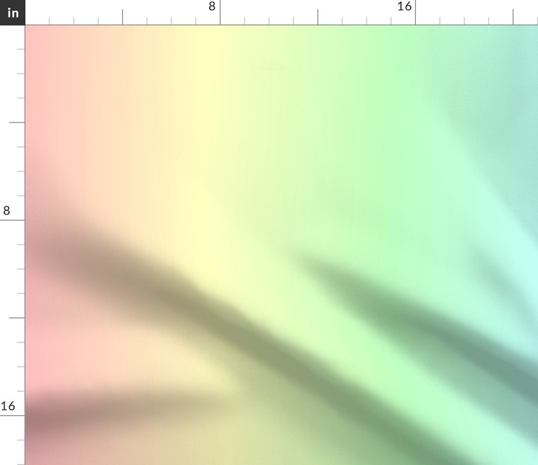 Soft Pastel Rainbow Ombre Shade Fabric Soft Pastel Rainbow Ombre Shade Fabric