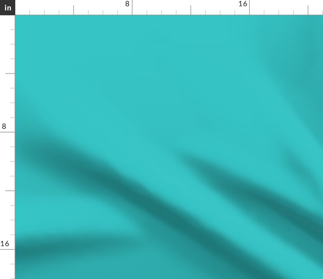 Solid Aqua Coordinate for Crazy Hearts Fabric Solid Aqua Coordinate for Crazy Hearts Fabric