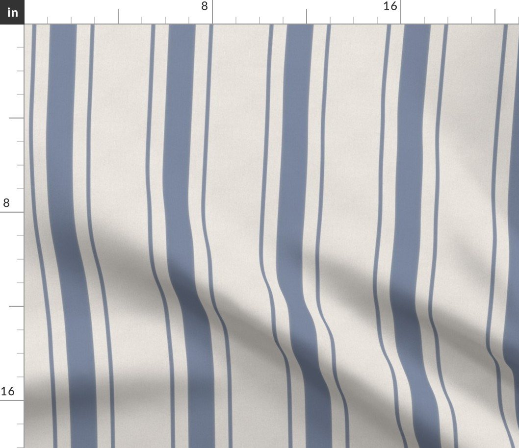 Stressed Blue Denim Mattress Ticking Fabric Stressed Blue Denim Mattress Ticking Fabric
