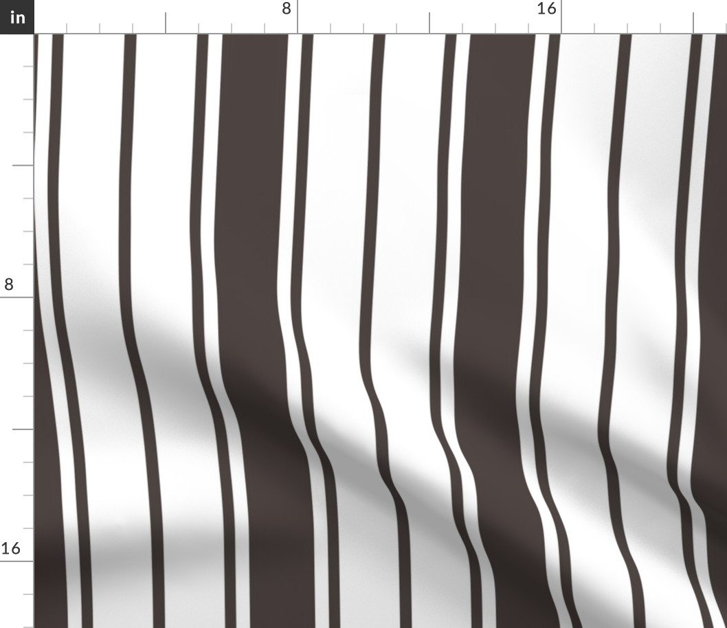 Thunder Grey Vertical Chevron French Stripes Fabric Thunder Grey Vertical Chevron French Stripes Fabric