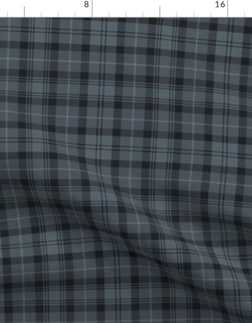 Twilight Blue French Provincial Tartan Fabric