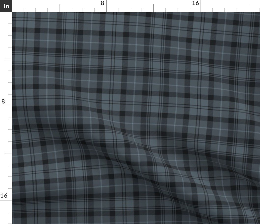 Twilight Blue French Provincial Tartan Fabric Twilight Blue French Provincial Tartan Fabric