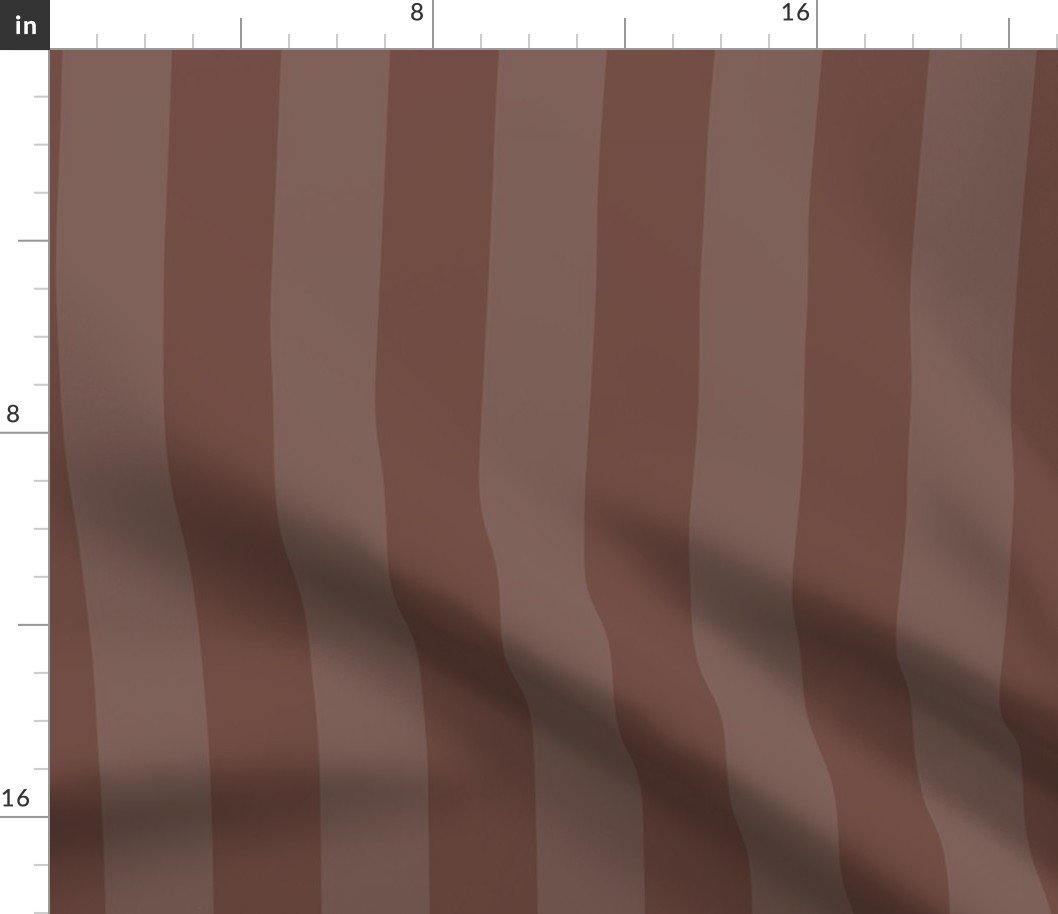 Two-Tone 2 Inch Cinnamon and Faded Cinnamon Modern Cabana Upholstery Stripes Fabric Two-Tone 2 Inch Cinnamon and Faded Cinnamon Modern Cabana Upholstery Stripes Fabric