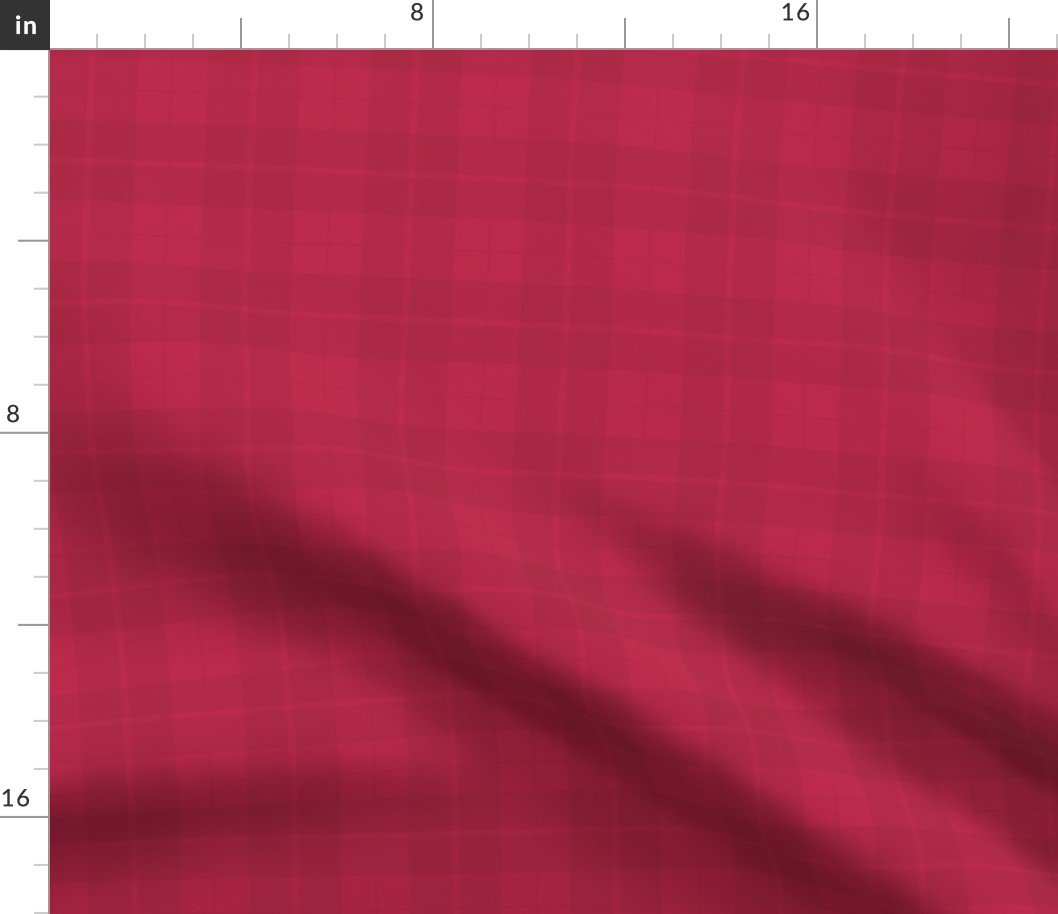Weathered Viva Magenta Faded Tartan Medium Size Fabric Weathered Viva Magenta Faded Tartan Medium Size Fabric