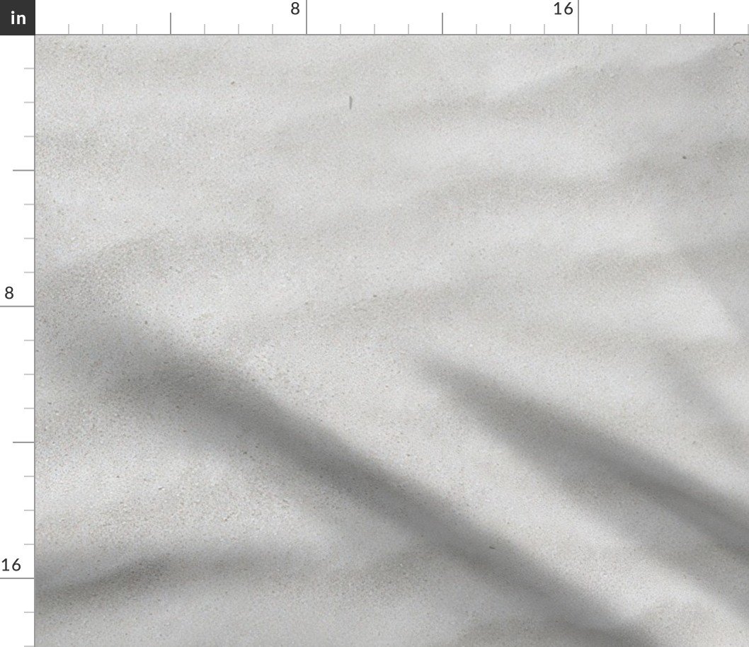 White Sugar Beach Sand Photo-Effect Faux Sand Fabric White Sugar Beach Sand Photo-Effect Faux Sand Fabric