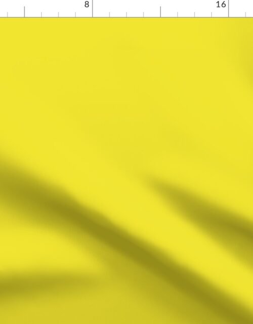 Yellow Highlighter Solid Summer Party Color Fabric