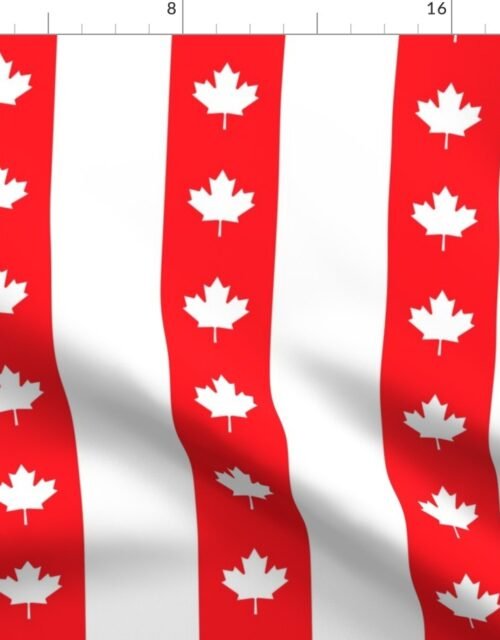 canada maple leaf 3 Fabric