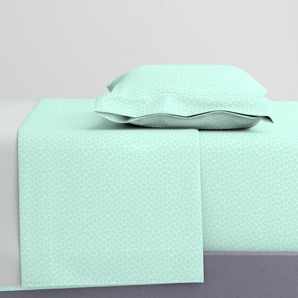 Aqua Blue Colored Pastel Easter Eggs Sheet Set Aqua Blue Colored Pastel Easter Eggs Sheet Set