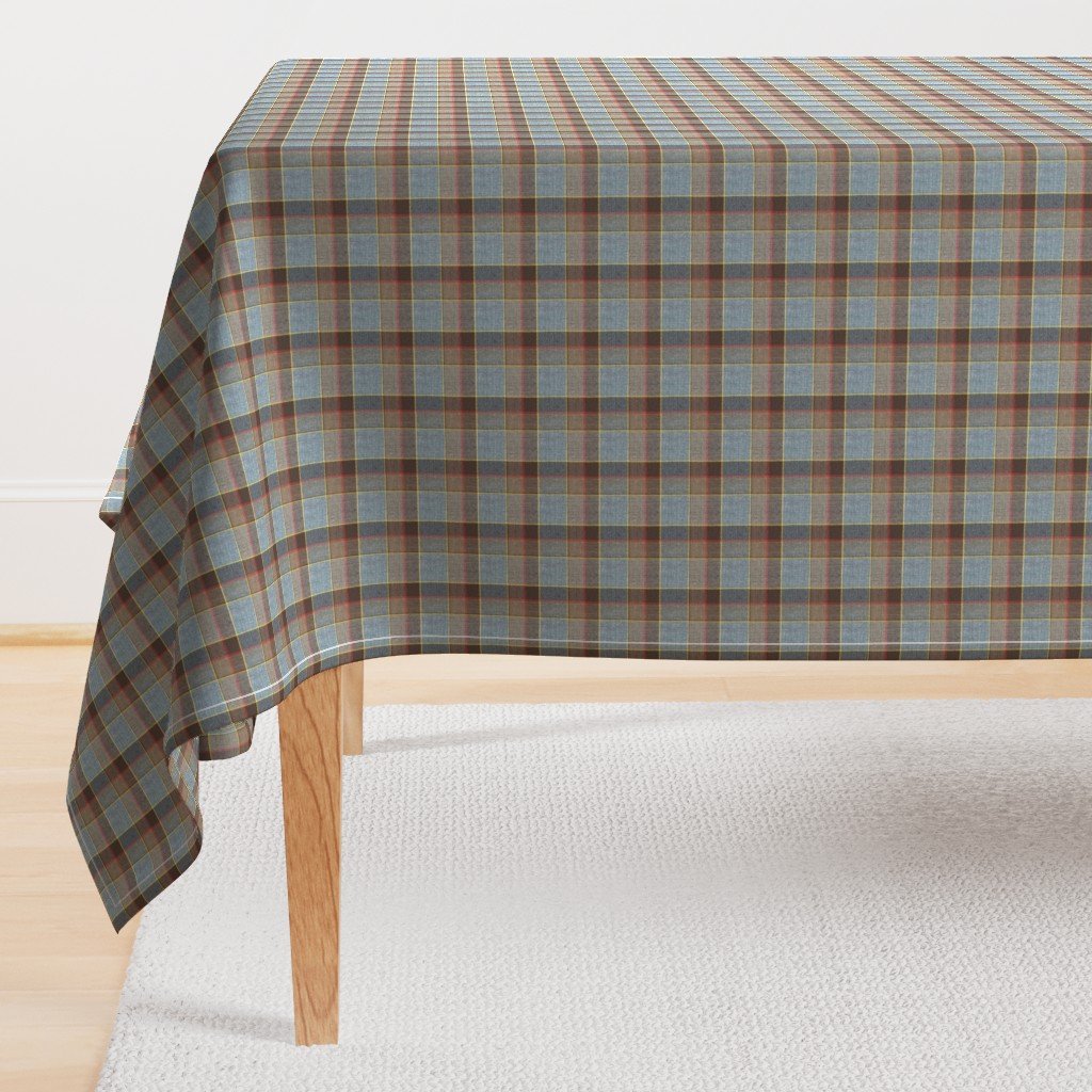 Fraser Weathered Wool Scottish Tartan Rectangular Tablecloth Fraser Weathered Wool Scottish Tartan Rectangular Tablecloth