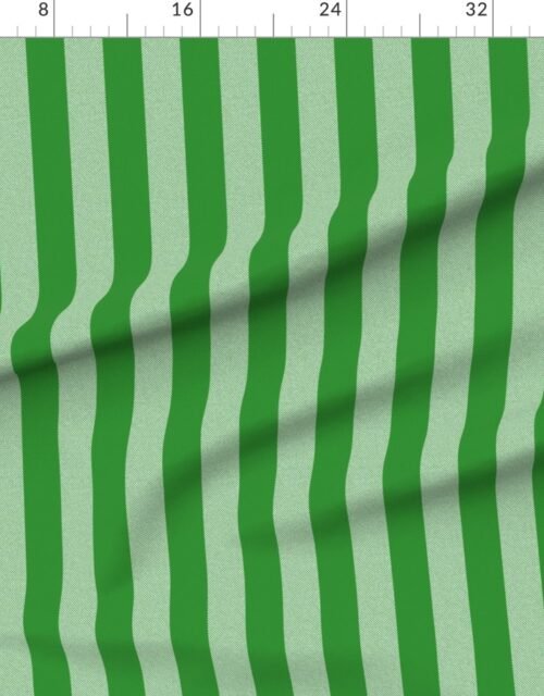 Fabric in Forest Green Upholstery Decor Stripe - Wilderness Series Fabric