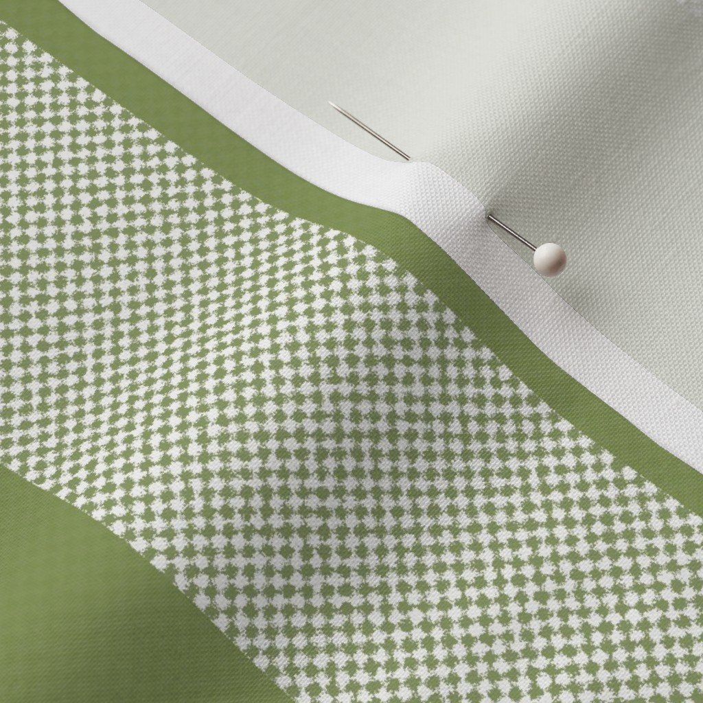 Fabric in Moss Green Upholstery Decor Stripe – Wilderness Series Fabric Fabric in Moss Green Upholstery Decor Stripe - Wilderness Series Fabric - Image 3