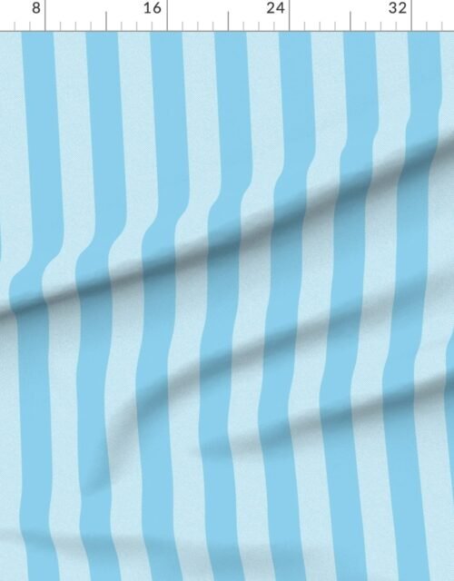 Fabric in Sky Blue Upholstery Decor Stripe - Wilderness Series Fabric