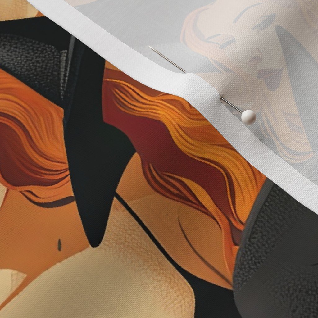 Fabric in The Enchanting Coven – Modern Halloween Witches Fabric Fabric in The Enchanting Coven - Modern Halloween Witches Fabric - Image 3