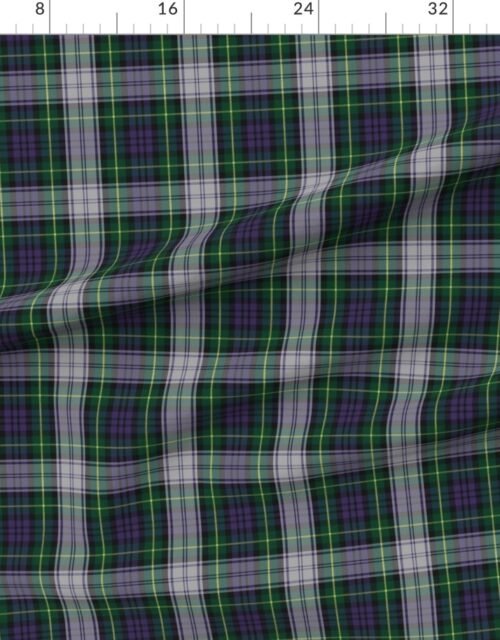 Gray Green Purple Black Yellow Scottish Highland Christmas Winter Woolies