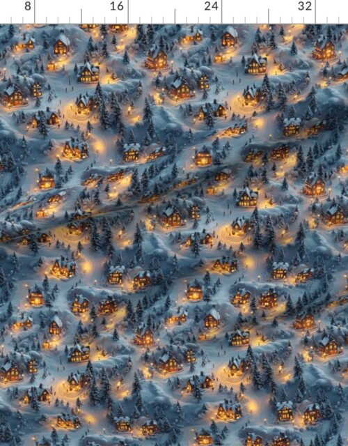 Fabric in Night Before Christmas - Winters Whisper Fabric