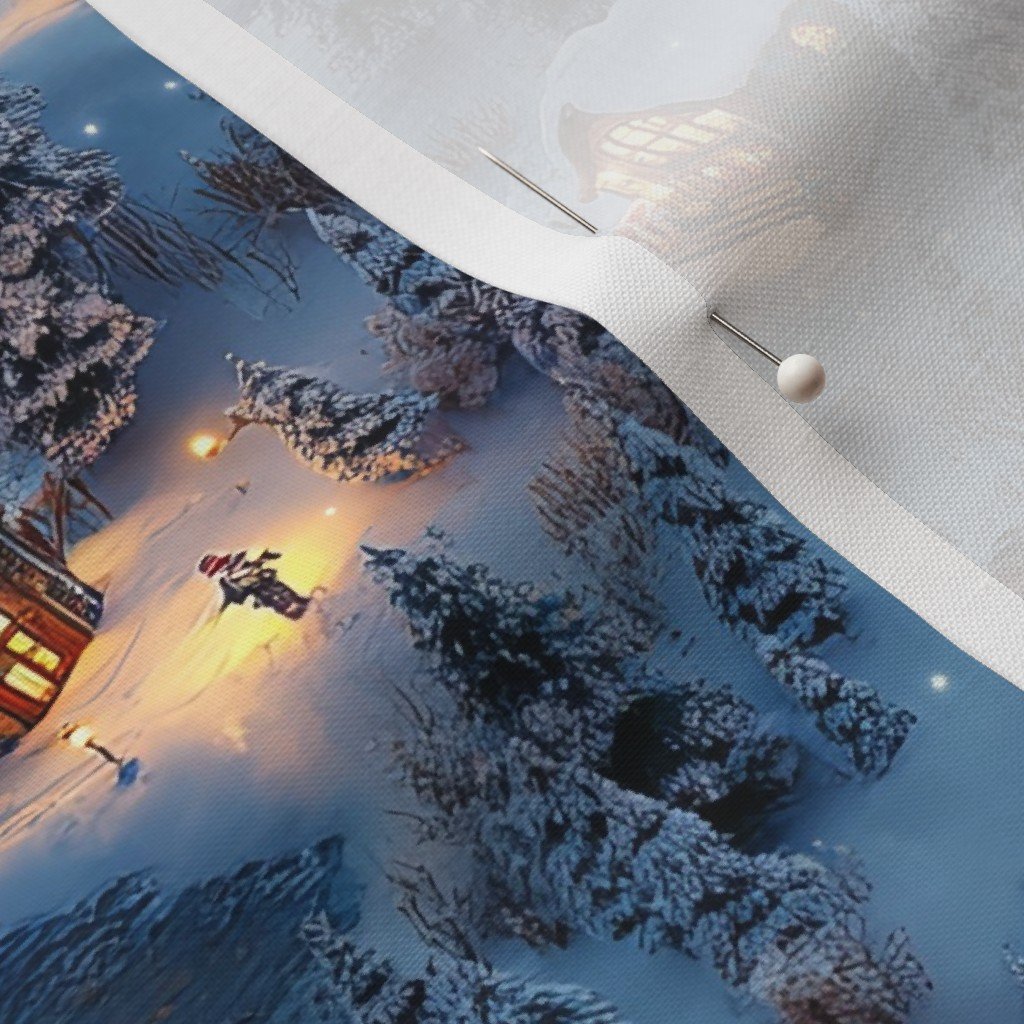 Fabric in Evening Glow – Night Before Christmas Fabric Fabric in Evening Glow - Night Before Christmas Fabric - Image 3