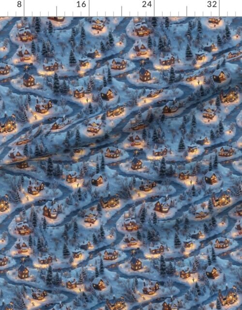 Fabric in Evening Glow - Night Before Christmas Fabric