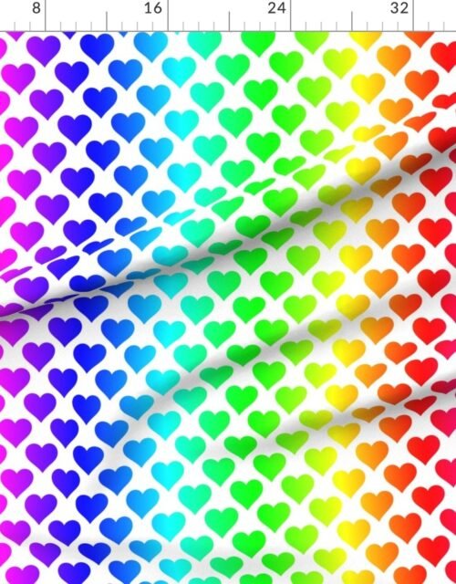 Rainbow Heart Symphony in Bold Spectrum
