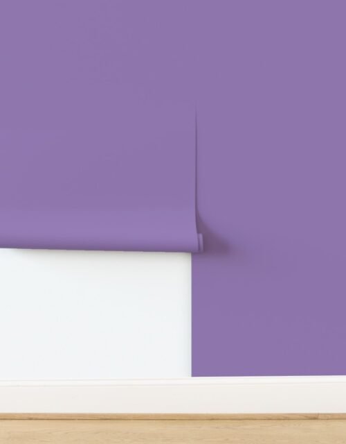 Solid Provence Lavender - Palette de Provence Wallpaper