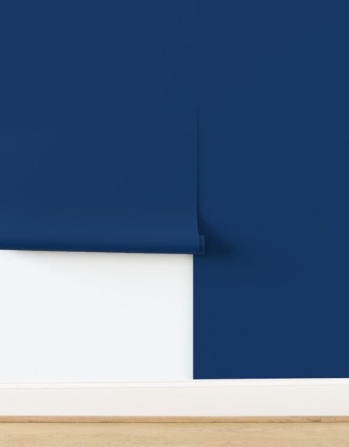 Solid Midnight Blue - Palette de Provence Wallpaper