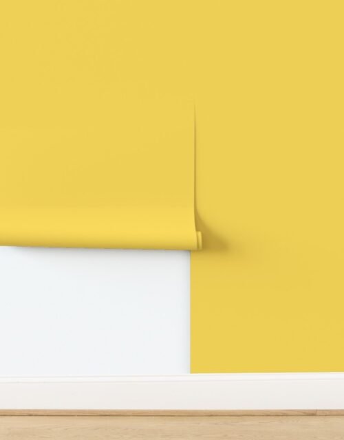 Solid Mustard Yellow - Palette de Provence Wallpaper