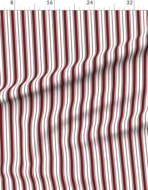 Plum Ticking Stripe Design de Alsace