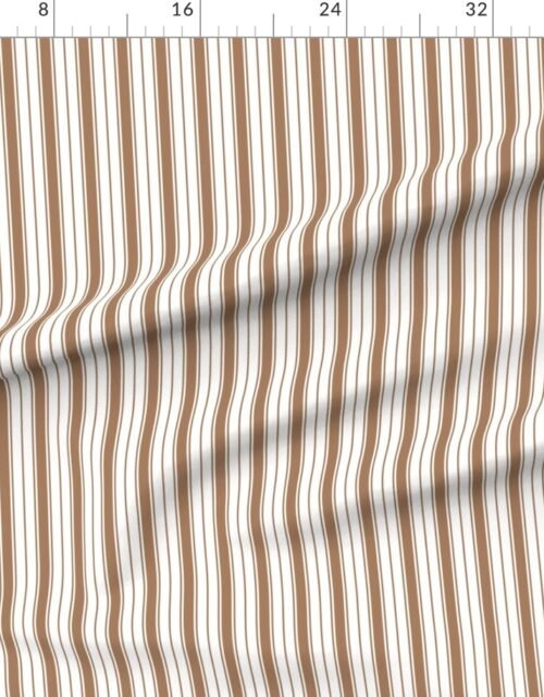 Cafe au Lait Ticking Stripe Design de Paris