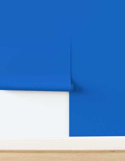 Solid Brittany Blue - Palette de Provence Wallpaper