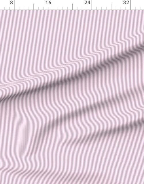 Fabric in Mauve Mist Pinstripe in an English Country Garden Fabric
