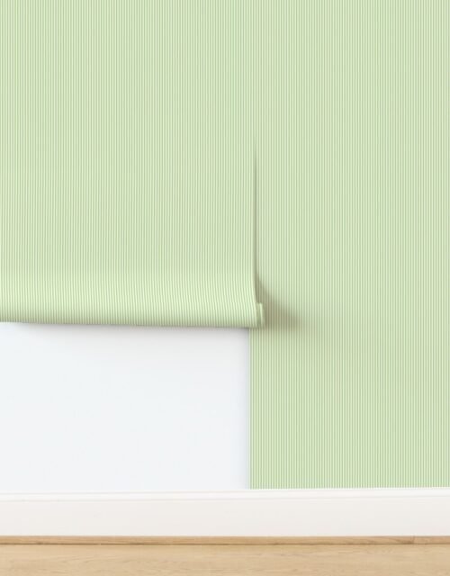 Grass Cuttings Green Pinstripe with White Pinstripes Dad Edit Wallpaper