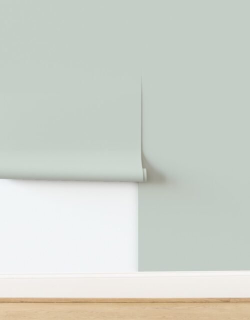 Pale Sage Green Botanical Neutral from the Mystical Earth Collection Wallpaper