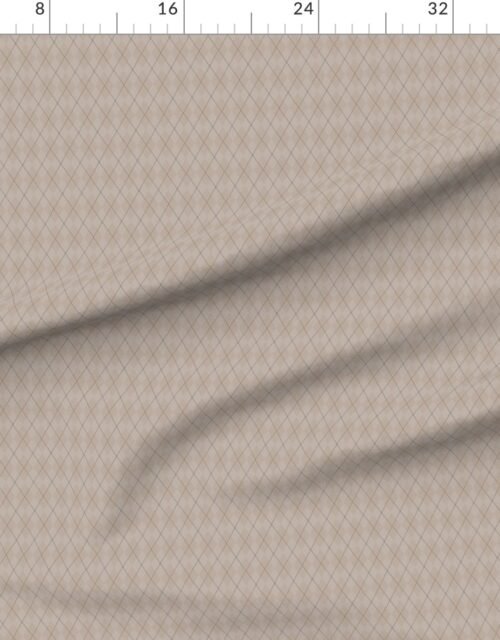 Misty Taupe Small Argyle Diamond Check Pattern