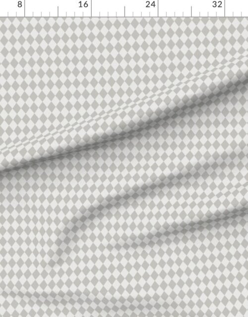 Driftwood Grey Diamond Harlequin Check Pattern