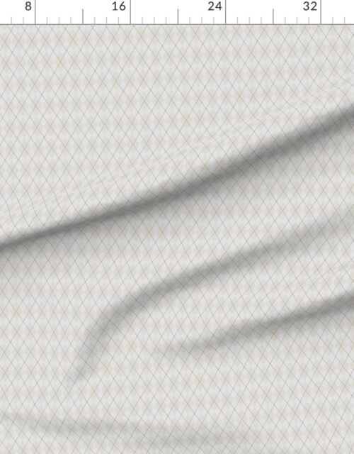 Cloud Grey Pale Airy Small Argyle Diamond Check Pattern