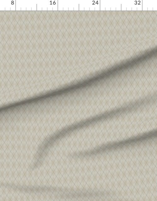 Light Putty Taupe Small Argyle Diamond Check Pattern