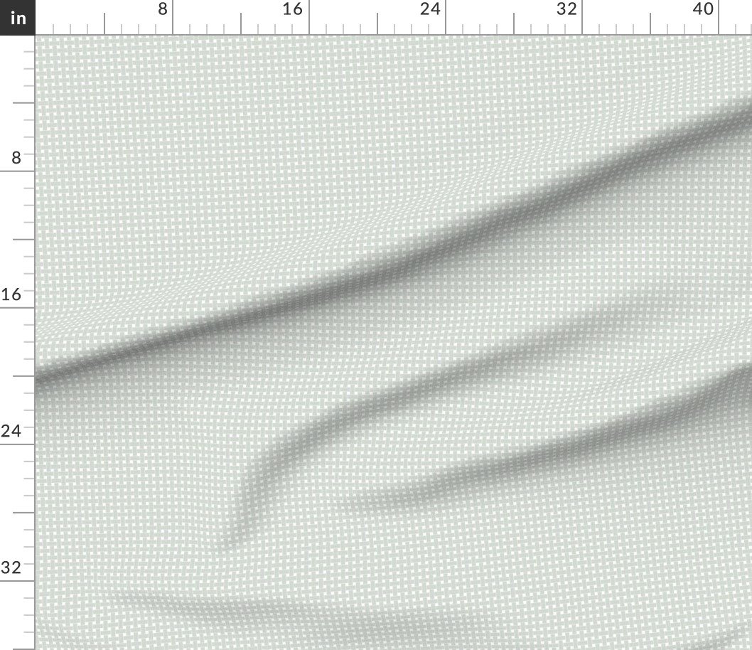 Small Pale Sage Green Cane Weave Pattern on White Background Small Pale Sage Green Cane Weave Pattern on White Background