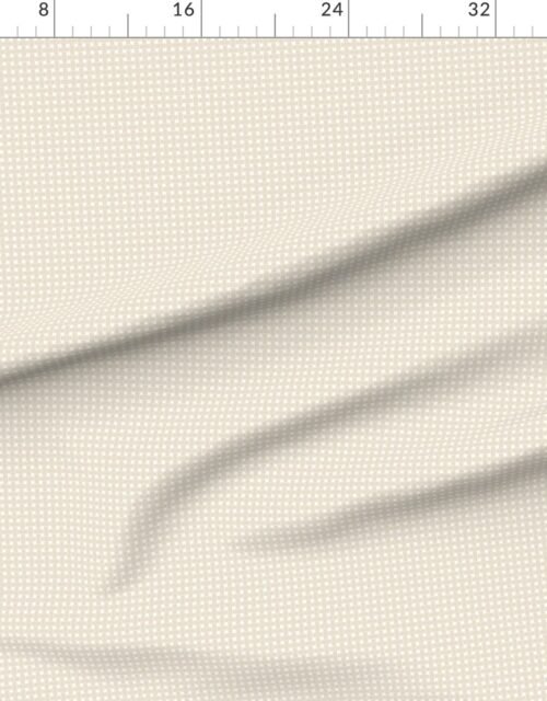 Small Powder Sand Vintage Cream Cane Weave Pattern on White Background