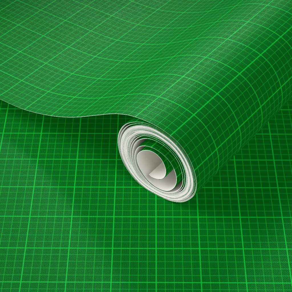 Green Drafting Grid Lines Technical Blueprint Style on Emerald Green Wallpaper Green Drafting Grid Lines Technical Blueprint Style on Emerald Green Wallpaper - Image 3