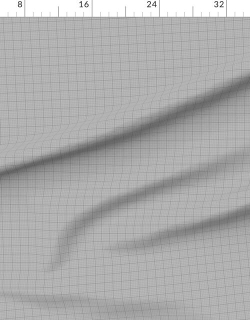 Fabric in Gray Graph Grid Minimal Drafting Paper Style on Light Slate