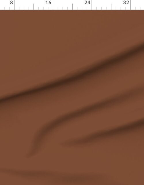 Fabric in Gingerbread Spice Brown Classic Holiday Baking Inspired Solid