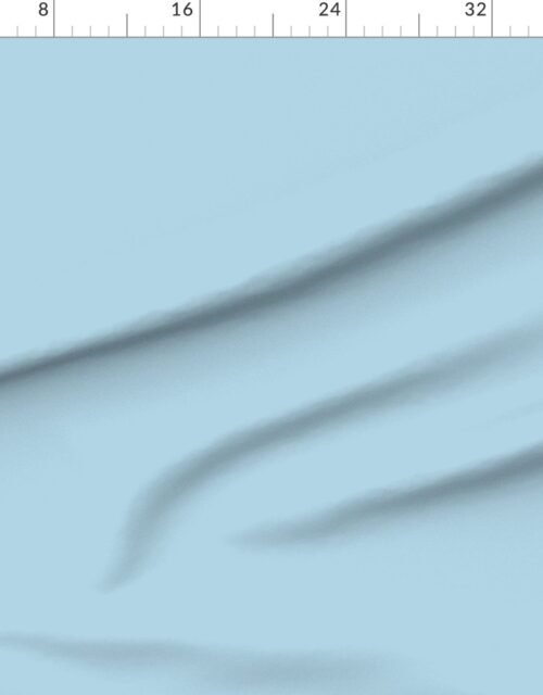 Fabric in Frosted Sky Blue Soft Winter Blue Solid for Peaceful Christmas Mornings