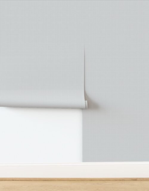 Micro Grid Line Pattern with Warm Gray Lines on White Wallpaper