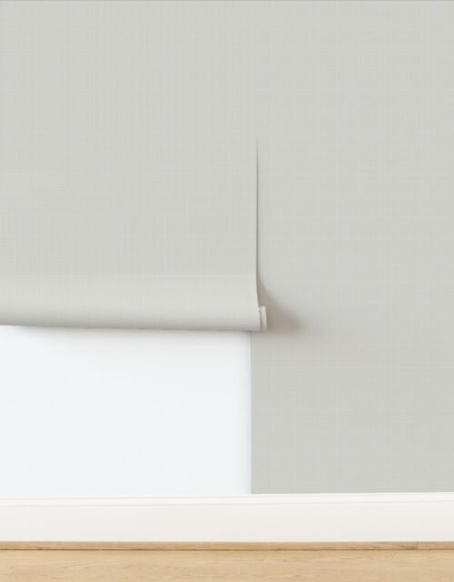 Micro Grid Line Pattern with Taupe Lines on White Wallpaper