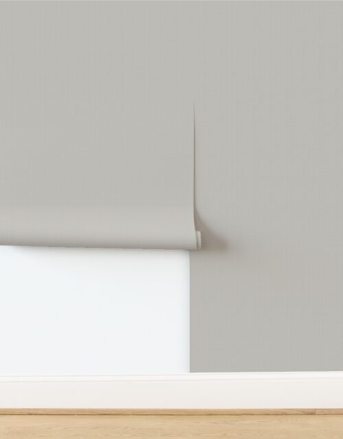 Micro Grid Line Pattern with White Lines on Greige Wallpaper