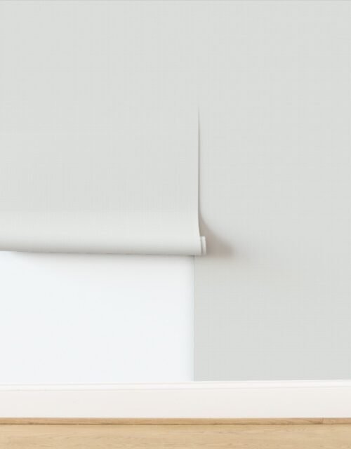 Micro Grid Line Pattern with Greige Lines on White Wallpaper