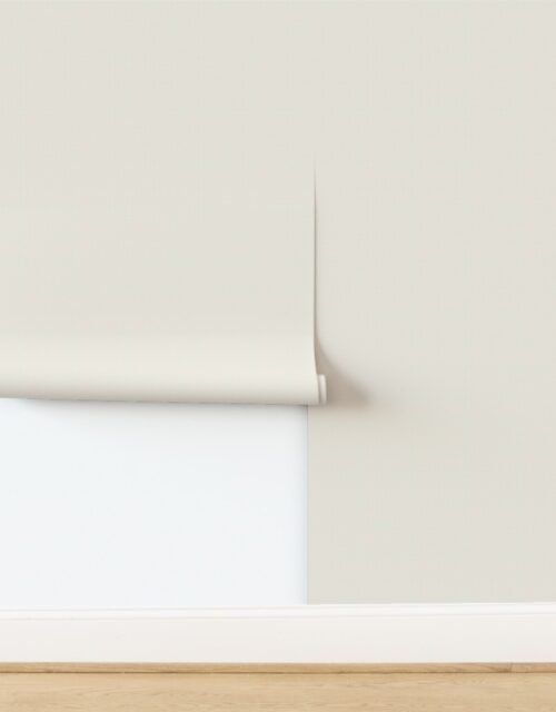 Micro Grid Line Pattern with White Lines on Linen Cream Wallpaper