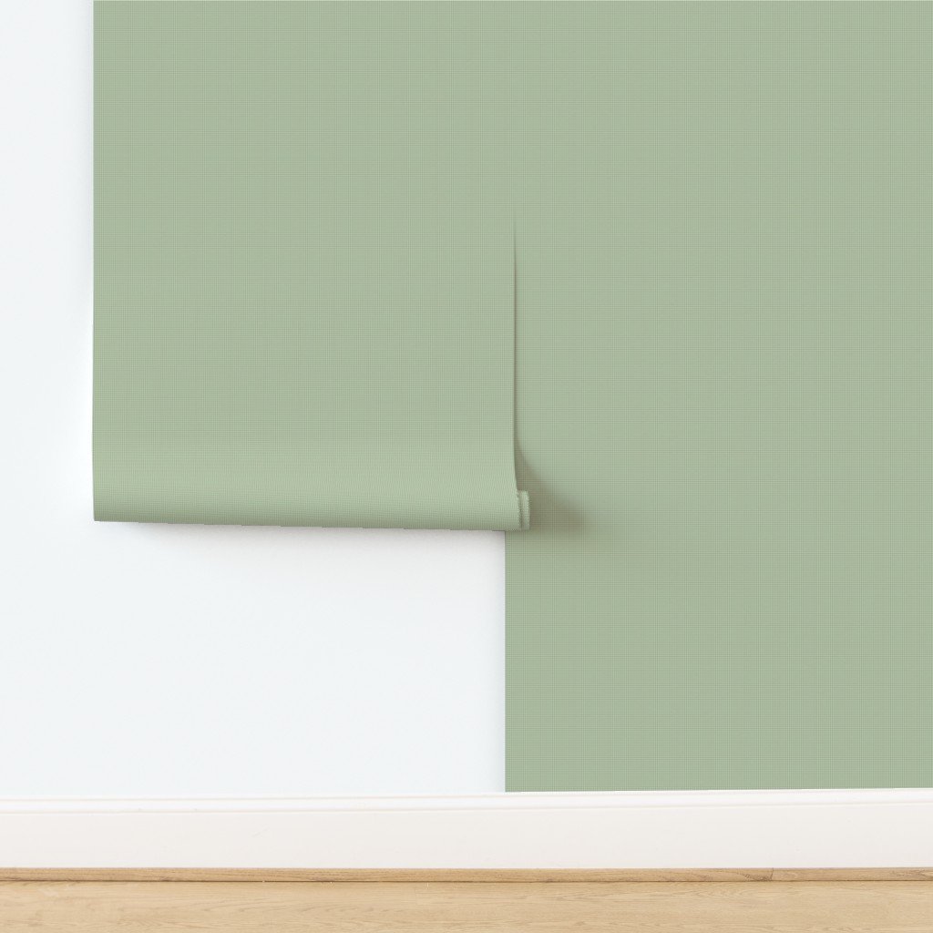 Micro Grid Line Pattern with White Lines on Sage Green Wallpaper Micro Grid Line Pattern with White Lines on Sage Green Wallpaper