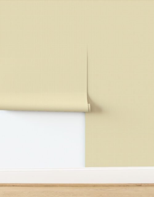 Micro Grid Line Pattern with Mustard Yellow Lines on White Wallpaper