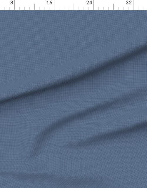 Fabric in Micro Grid Line Pattern with White Lines on Navy Blue